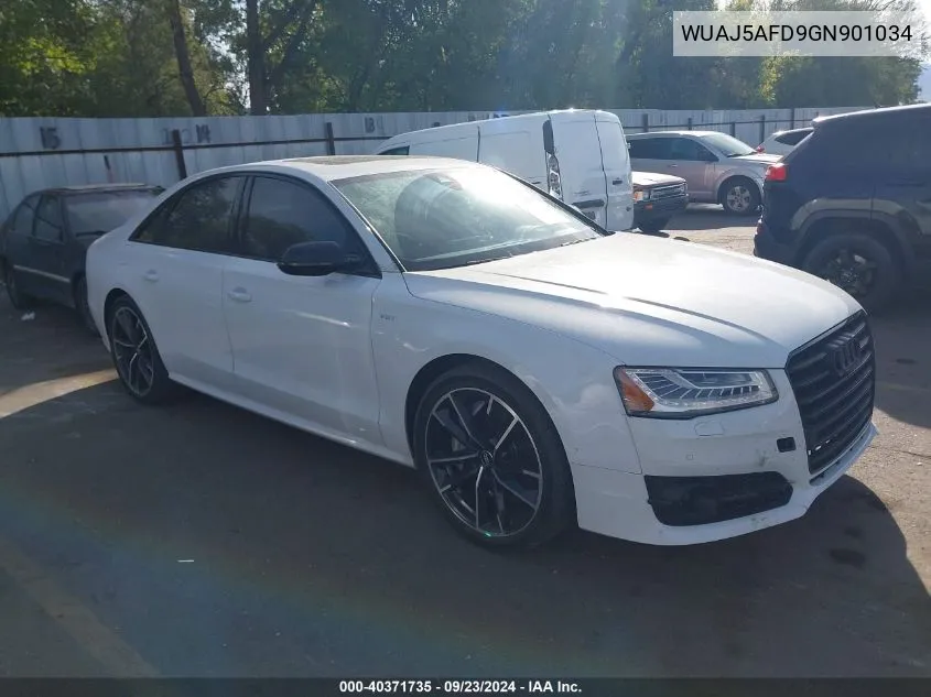 WUAJ5AFD9GN901034 2016 Audi S8 4.0T Plus