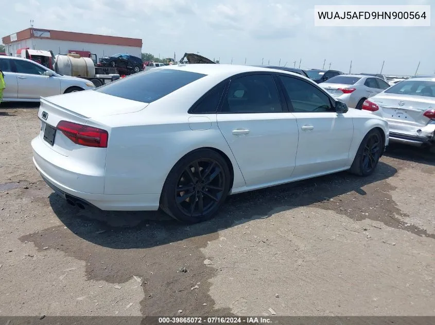 WUAJ5AFD9HN900564 2017 Audi S8 4.0T Plus