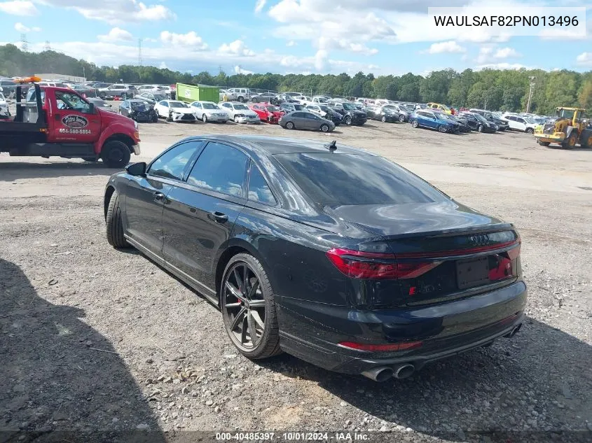 2023 Audi S8 Tfsi Quattro Tiptronic VIN: WAULSAF82PN013496 Lot: 40485397