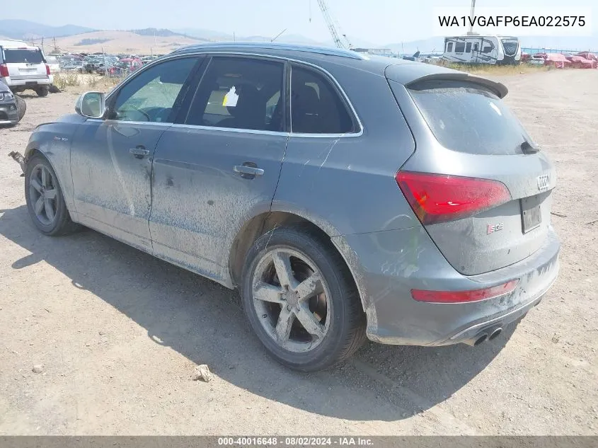 WA1VGAFP6EA022575 2014 Audi Sq5 3.0T Premium Plus