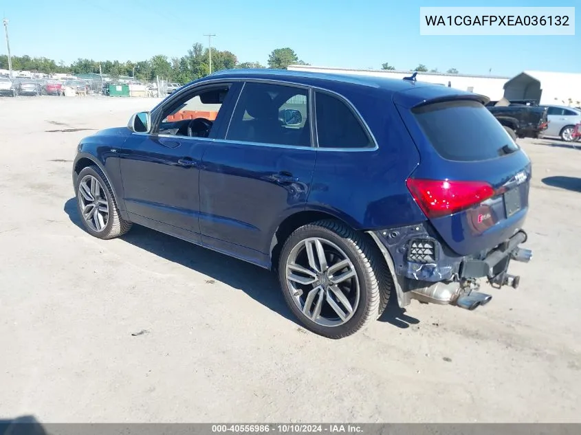 2014 Audi Sq5 3.0T Premium Plus VIN: WA1CGAFPXEA036132 Lot: 40556986