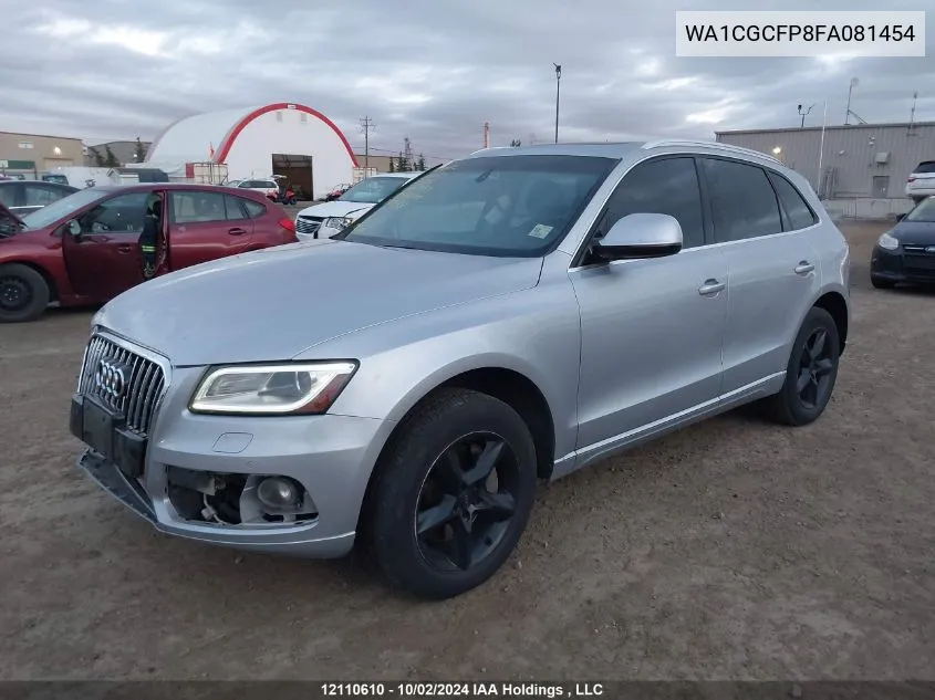 2015 Audi Sq5 Premium Plus VIN: WA1CGCFP8FA081454 Lot: 12110610