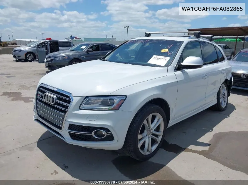 2015 Audi Sq5 3.0T Premium Plus VIN: WA1CGAFP6FA082865 Lot: 39990778