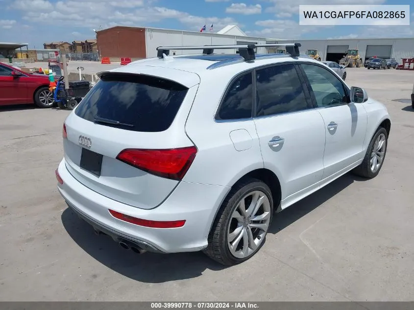 2015 Audi Sq5 3.0T Premium Plus VIN: WA1CGAFP6FA082865 Lot: 39990778