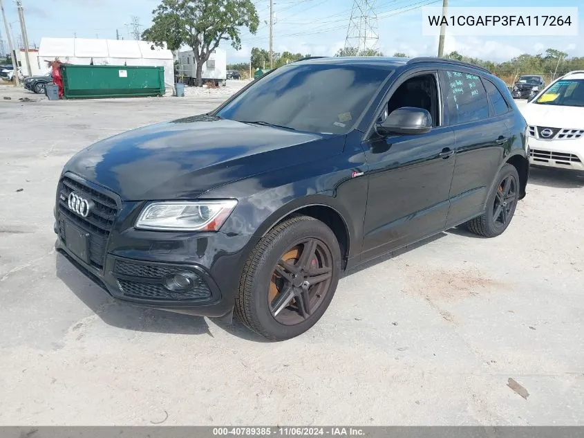 2015 Audi Sq5 3.0T Premium Plus VIN: WA1CGAFP3FA117264 Lot: 40789385