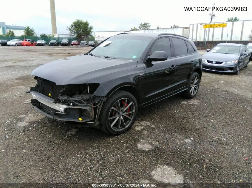 WA1CCAFPXGA039983 2016 Audi Sq5 3.0T Premium Plus