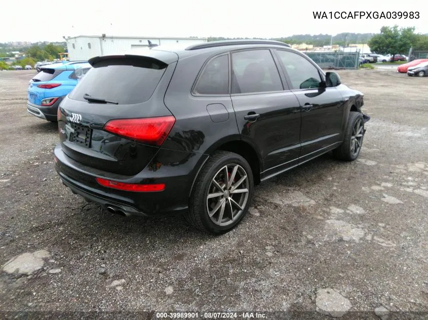 WA1CCAFPXGA039983 2016 Audi Sq5 3.0T Premium Plus