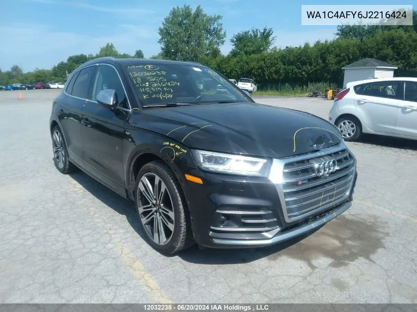 WA1C4AFY6J2216424 2018 Audi Sq5