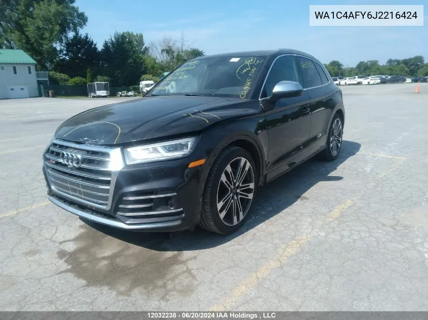 WA1C4AFY6J2216424 2018 Audi Sq5