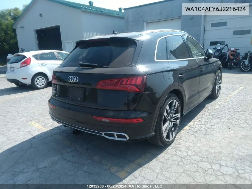 WA1C4AFY6J2216424 2018 Audi Sq5