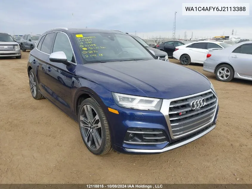 WA1C4AFY6J2113388 2018 Audi Sq5