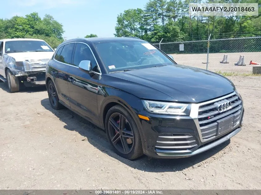 2018 Audi Sq5 3.0T Premium Plus VIN: WA1A4AFY2J2018463 Lot: 39691491