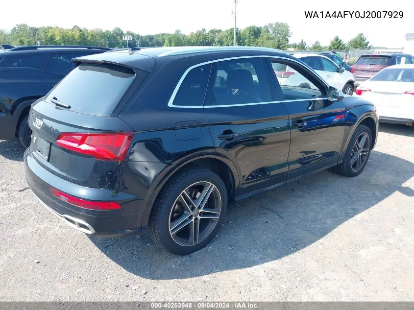 WA1A4AFY0J2007929 2018 Audi Sq5 Premium Plus