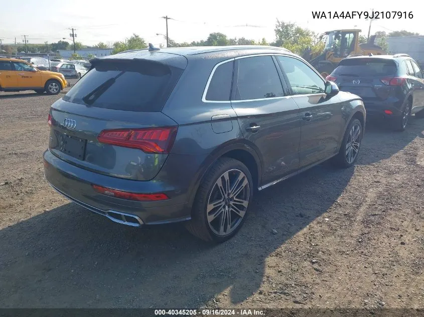 2018 Audi Sq5 Premium Plus VIN: WA1A4AFY9J2107916 Lot: 40345205