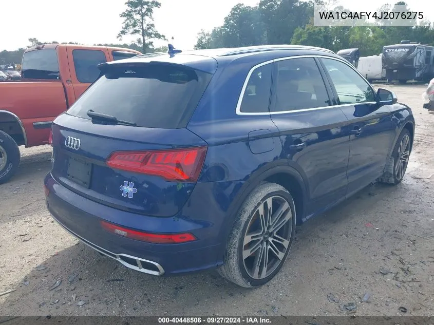 WA1C4AFY4J2076275 2018 Audi Sq5 3.0T Premium Plus