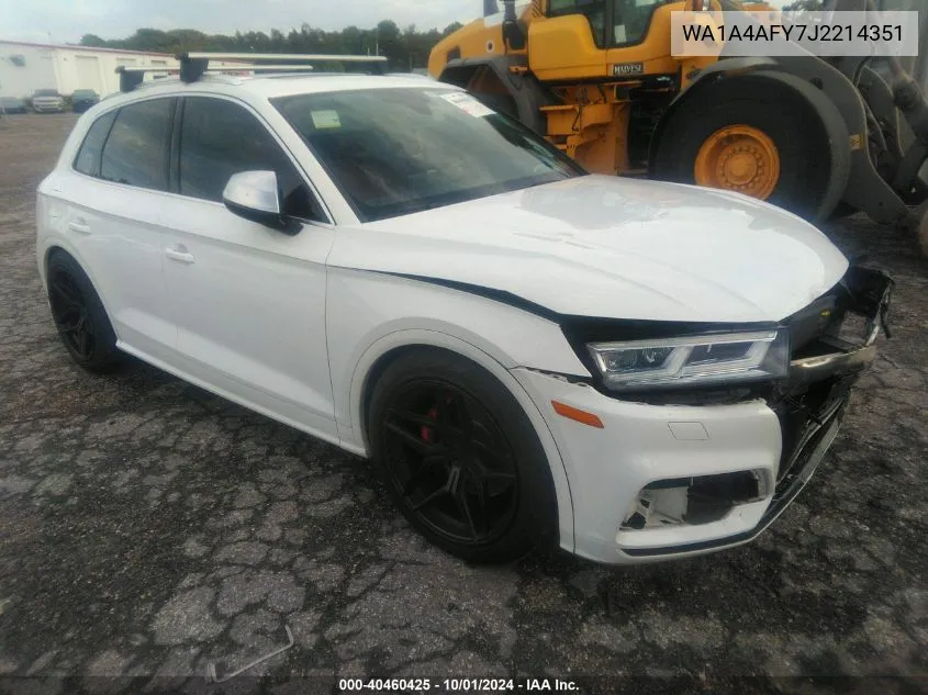 WA1A4AFY7J2214351 2018 Audi Sq5 Premium Plus