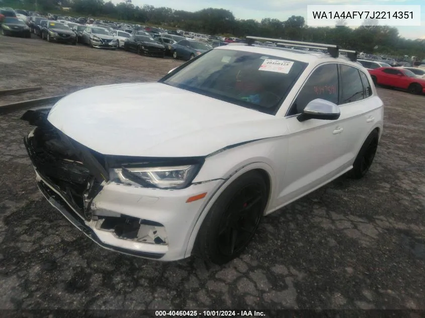 WA1A4AFY7J2214351 2018 Audi Sq5 Premium Plus