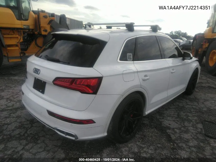 WA1A4AFY7J2214351 2018 Audi Sq5 Premium Plus