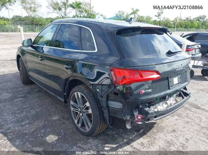 2018 Audi Sq5 3.0T Premium Plus VIN: WA1A4AFY3J2108866 Lot: 40502952