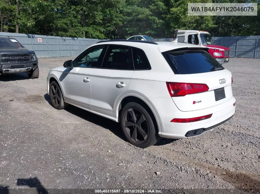 WA1B4AFY1K2046079 2019 Audi Sq5 3.0T Premium