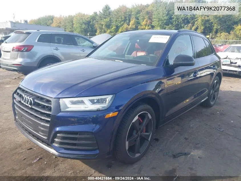 WA1B4AFY9K2077368 2019 Audi Sq5 Premium Plus