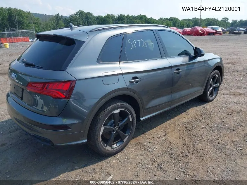 WA1B4AFY4L2120001 2020 Audi Sq5 Premium Plus Tfsi Quattro Tiptronic