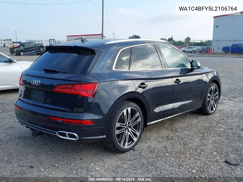 2020 Audi Sq5 Prestige Tfsi Quattro Tiptronic VIN: WA1C4BFY5L2106764 Lot: 40096303