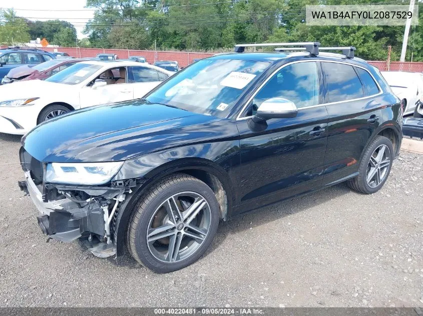 WA1B4AFY0L2087529 2020 Audi Sq5 Premium Plus Tfsi Quattro Tiptronic