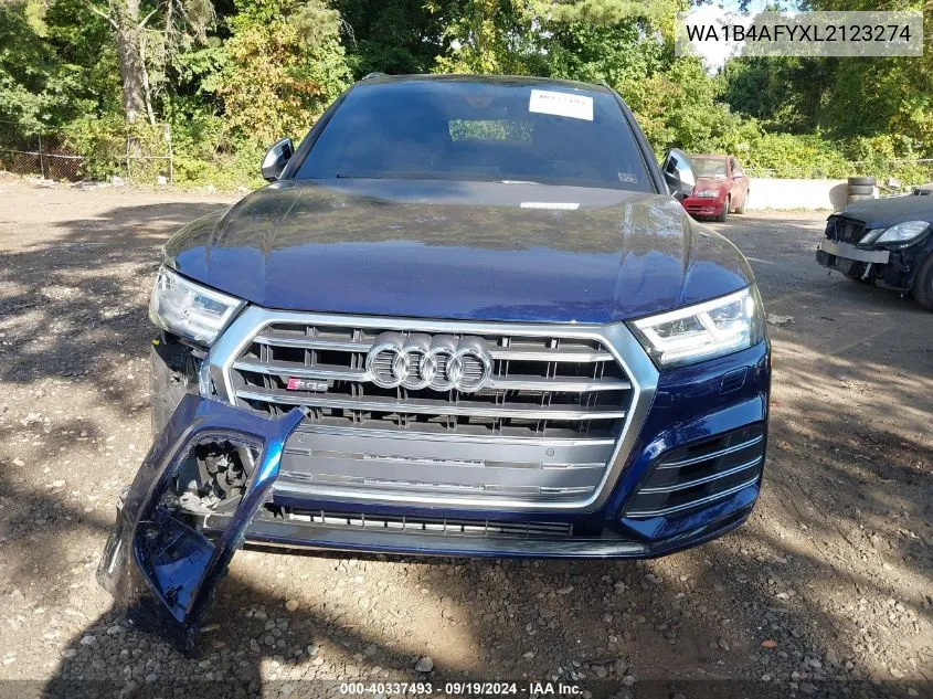 WA1B4AFYXL2123274 2020 Audi Sq5 Premium Plus Tfsi Quattro Tiptronic