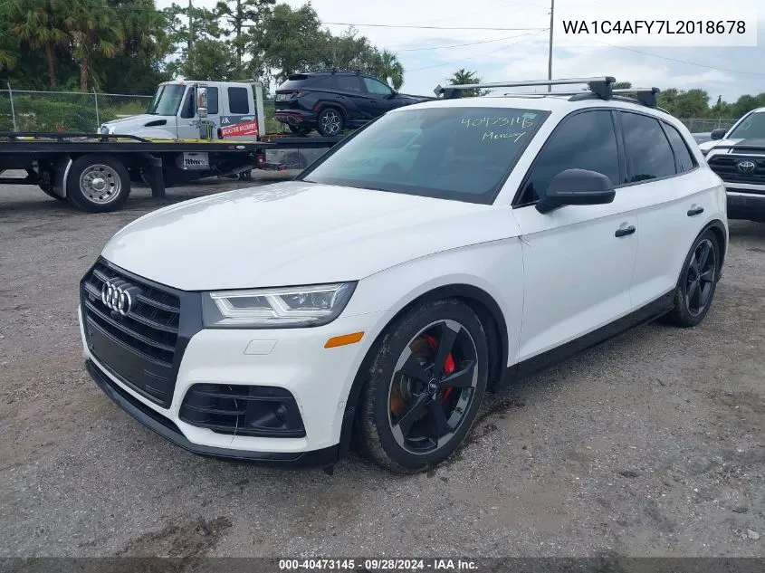 2020 Audi Sq5 Prestige VIN: WA1C4AFY7L2018678 Lot: 40473145