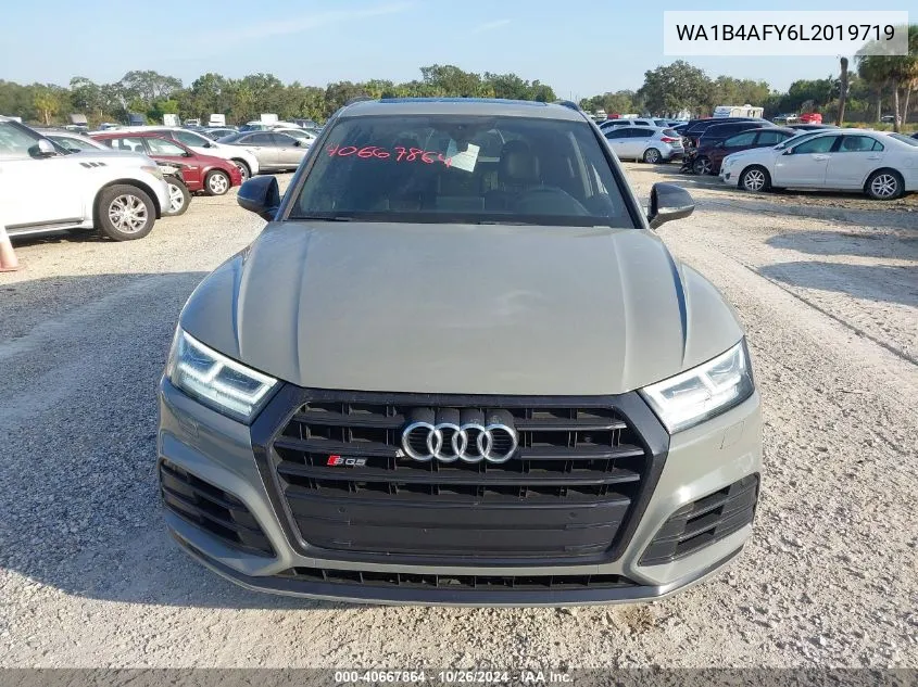 2020 Audi Sq5 Premium Plus Tfsi Quattro Tiptronic VIN: WA1B4AFY6L2019719 Lot: 40667864