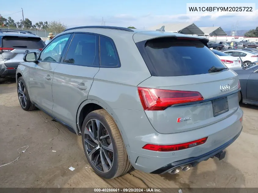 WA1C4BFY9M2025722 2021 Audi Sq5 Prestige Tfsi Quattro Tiptronic