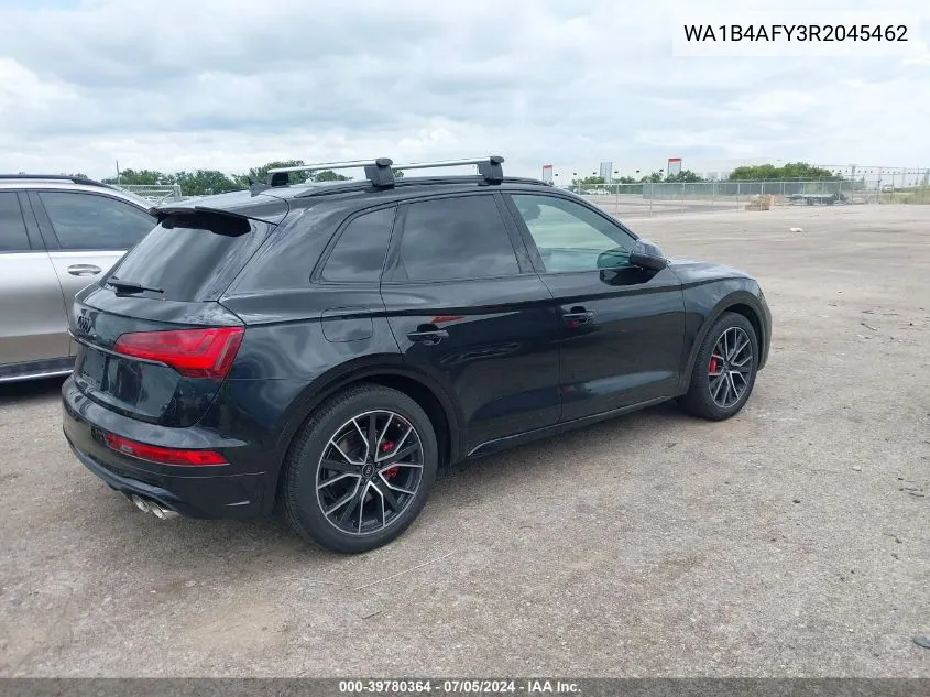 2024 Audi Sq5 Premium Plus Tfsi Quattro Tiptronic VIN: WA1B4AFY3R2045462 Lot: 39780364