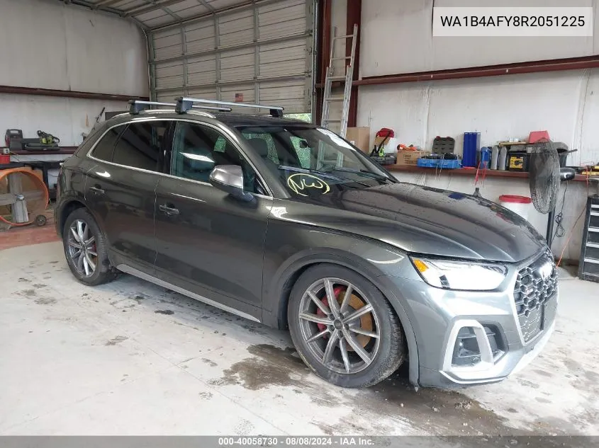 2024 Audi Sq5 Premium Plus Tfsi Quattro Tiptronic VIN: WA1B4AFY8R2051225 Lot: 40058730