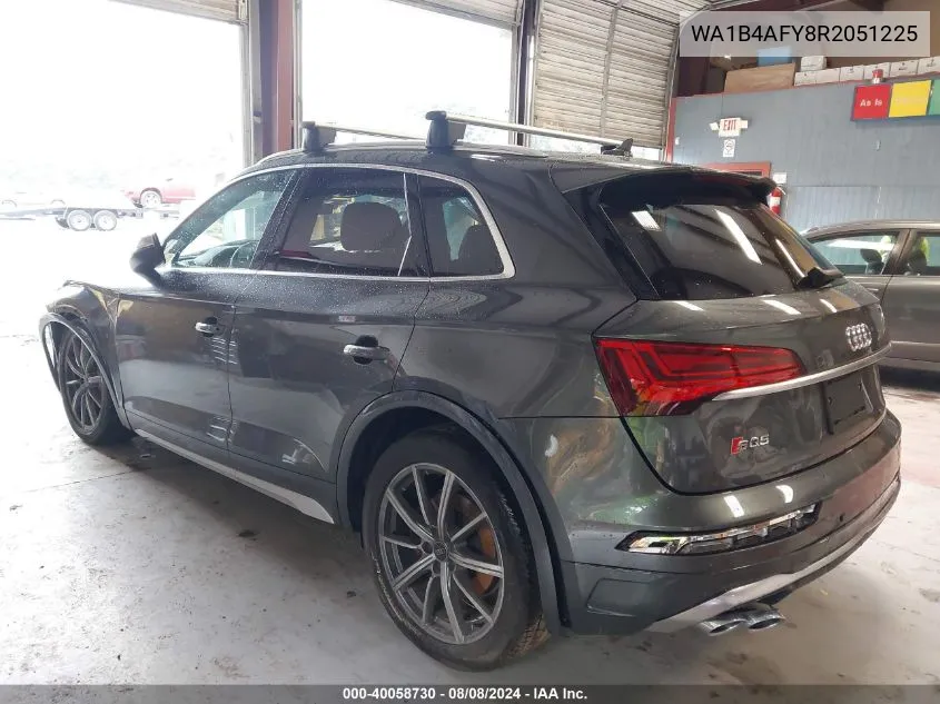 2024 Audi Sq5 Premium Plus Tfsi Quattro Tiptronic VIN: WA1B4AFY8R2051225 Lot: 40058730