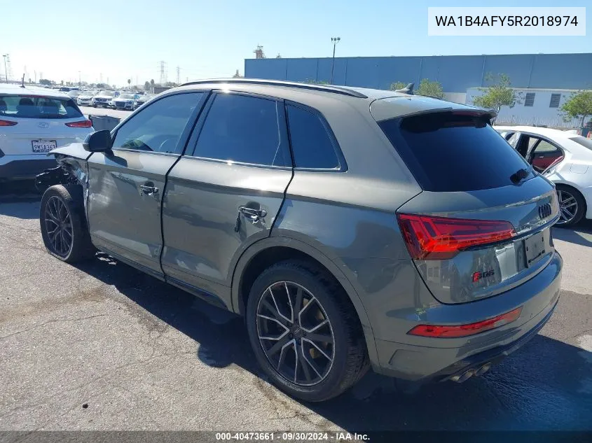 WA1B4AFY5R2018974 2024 Audi Sq5 Premium Plus Tfsi Quattro Tiptronic