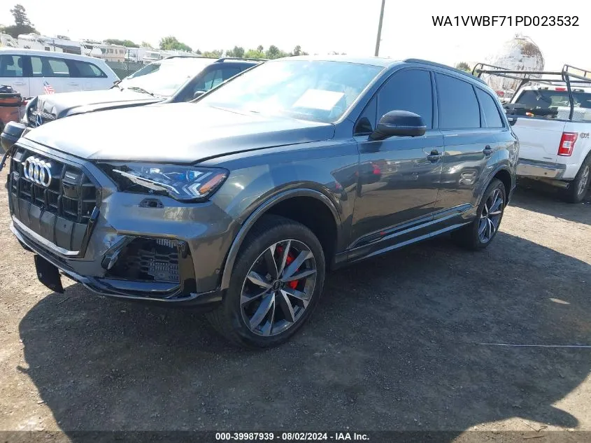 WA1VWBF71PD023532 2023 Audi Sq7 Prestige Tfsi Quattro Tiptronic