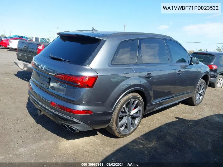 WA1VWBF71PD023532 2023 Audi Sq7 Prestige Tfsi Quattro Tiptronic