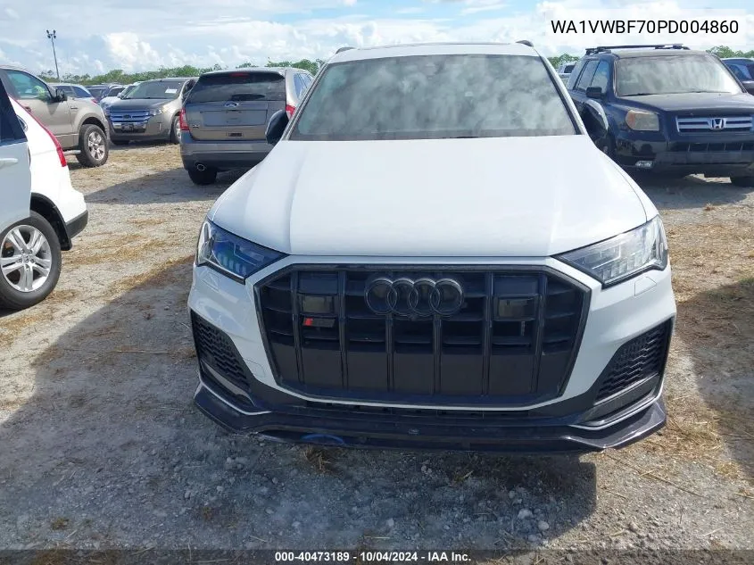 WA1VWBF70PD004860 2023 Audi Sq7 Prestige Tfsi Quattro Tiptronic