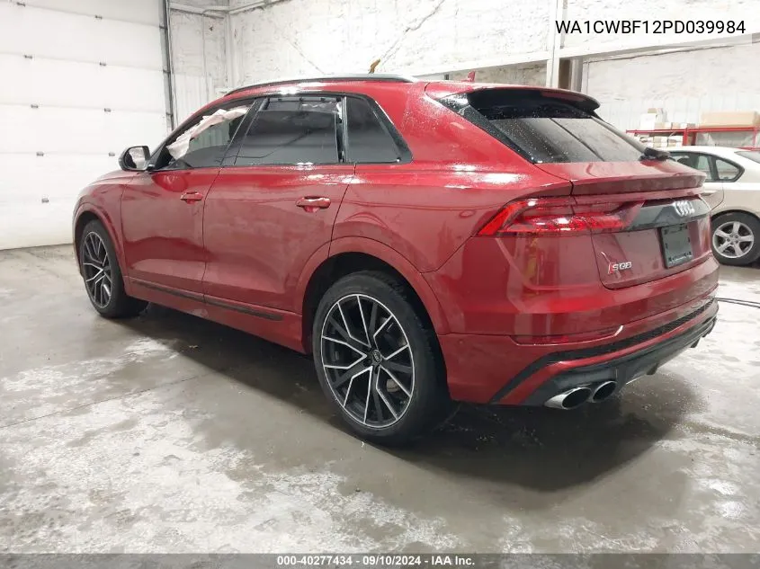 WA1CWBF12PD039984 2023 Audi Sq8 Prestige Tfsi Quattro Tiptronic