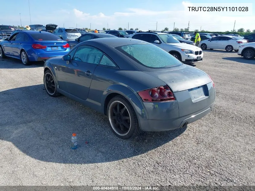 TRUTC28N5Y1101028 2000 Audi Tt