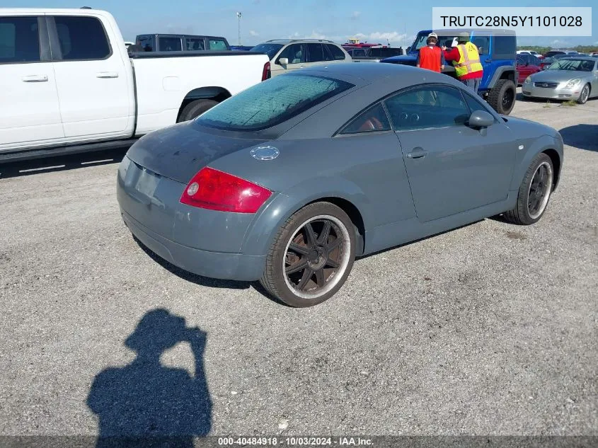 TRUTC28N5Y1101028 2000 Audi Tt