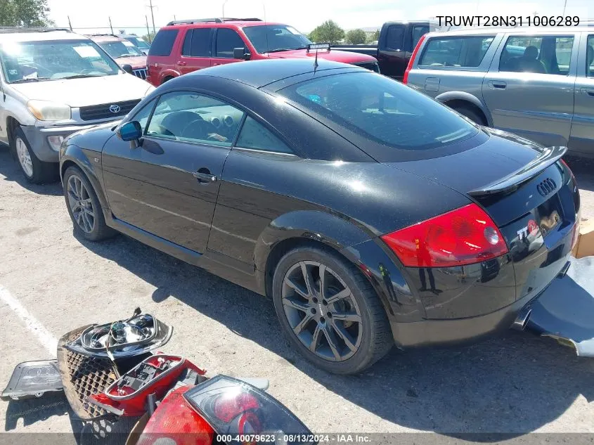 TRUWT28N311006289 2001 Audi Tt Quattro