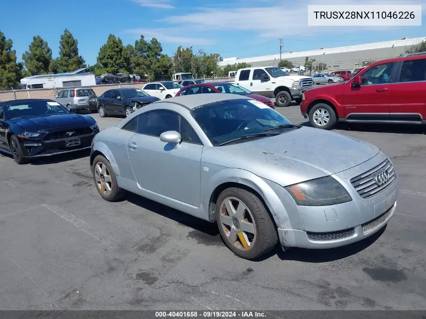 TRUSX28NX11046226 2001 Audi Tt