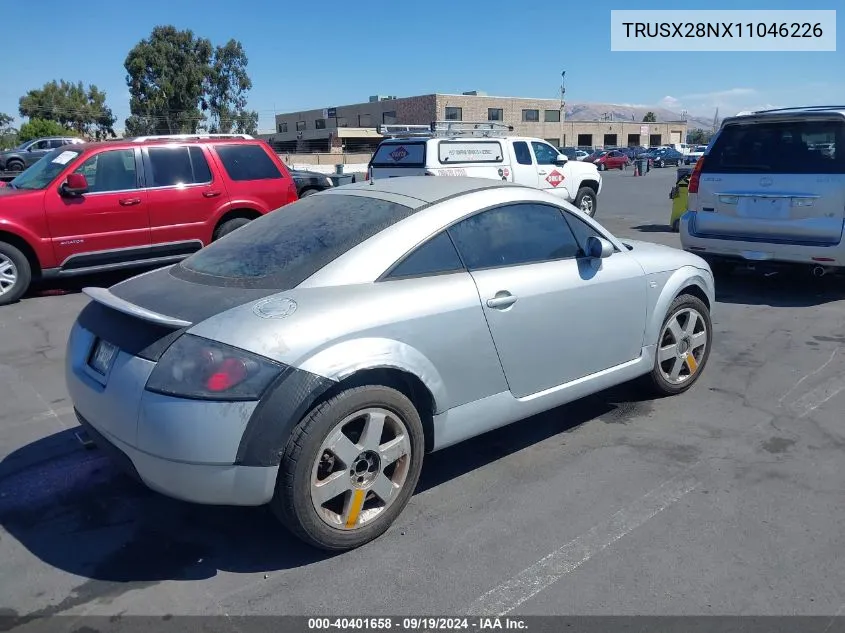 TRUSX28NX11046226 2001 Audi Tt