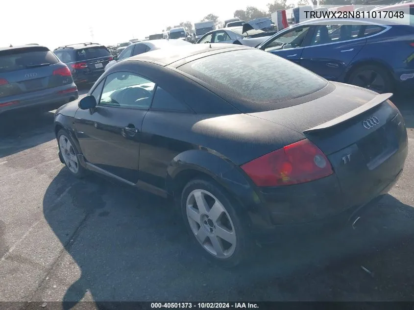 TRUWX28N811017048 2001 Audi Tt