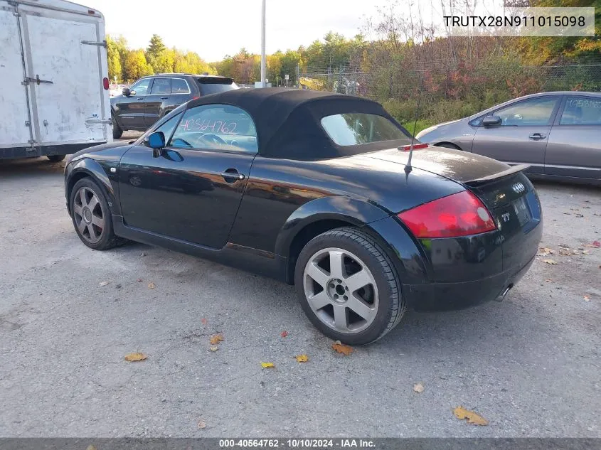 TRUTX28N911015098 2001 Audi Tt