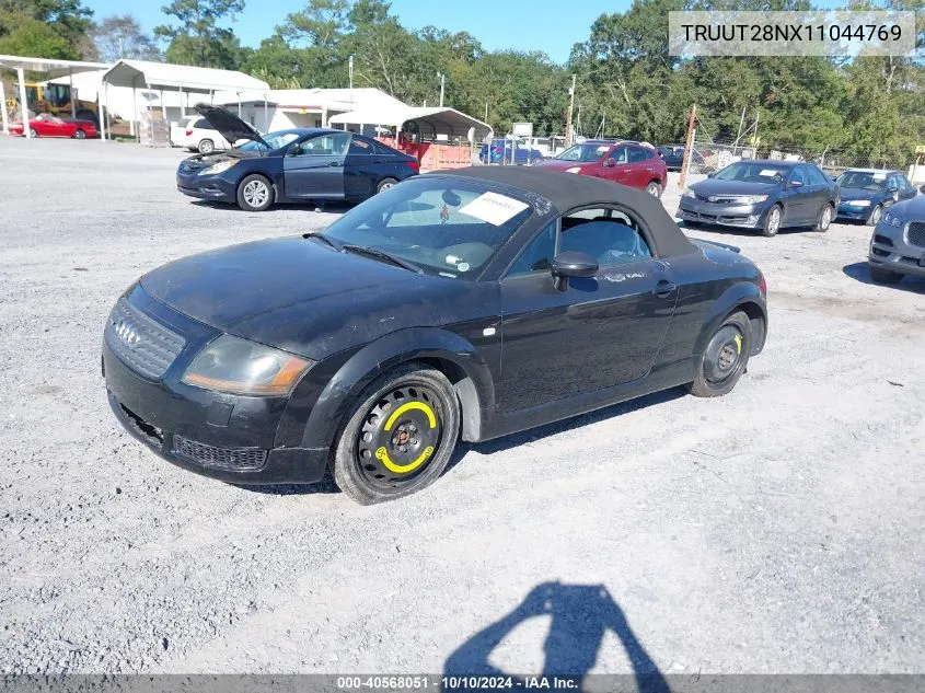 2001 Audi Tt VIN: TRUUT28NX11044769 Lot: 40568051