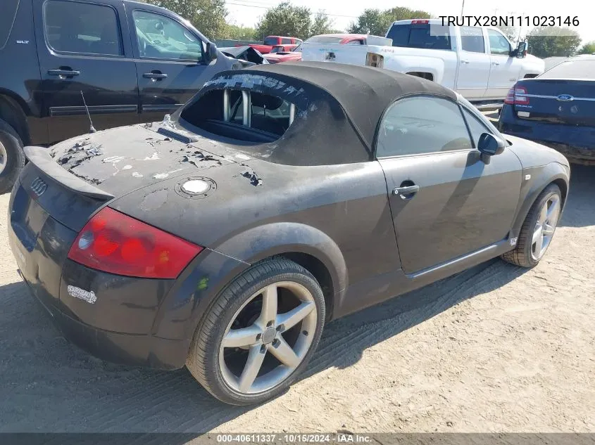 TRUTX28N111023146 2001 Audi Tt