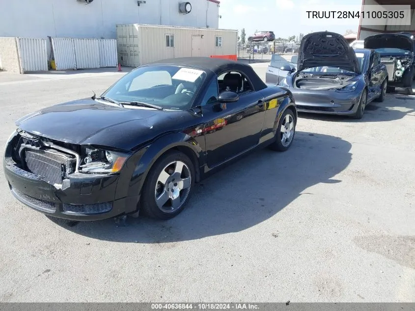 TRUUT28N411005305 2001 Audi Tt